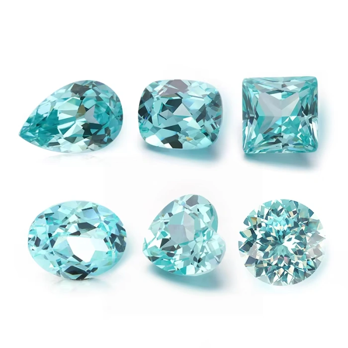 Paraiba-Color Fancy-Cut Lab-Grown Sapphire Sourcing